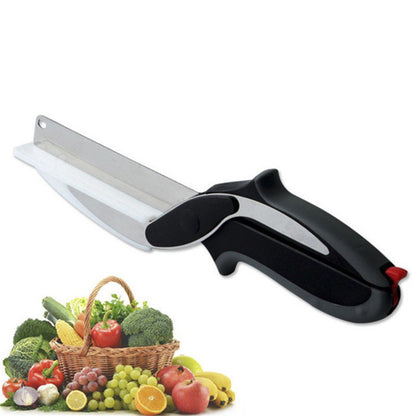 2 In 1 Stainless Steel Kitchen Scissors