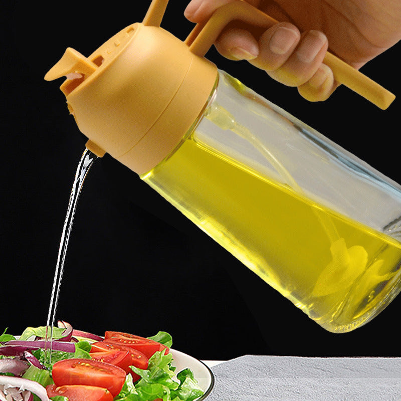 2-in-1 Oil 450ML Kitchen Container Mist Sprayer