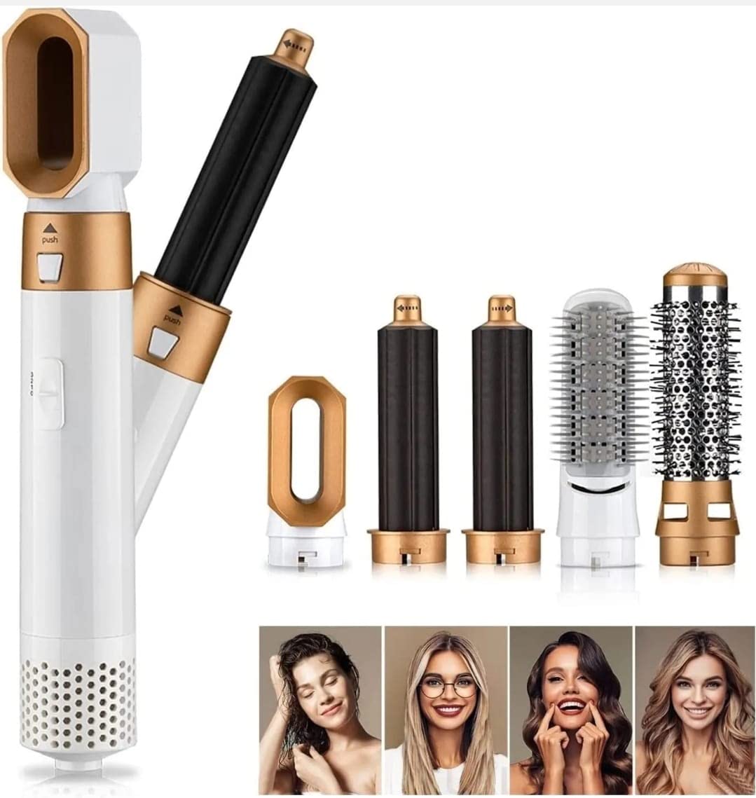 5 in 1 Hair Dryer Hot Air Brush Styler