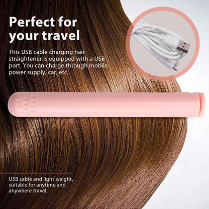 Mini hair straightener