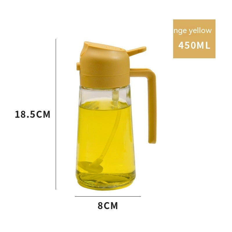 2-in-1 Oil 450ML Kitchen Container Mist Sprayer